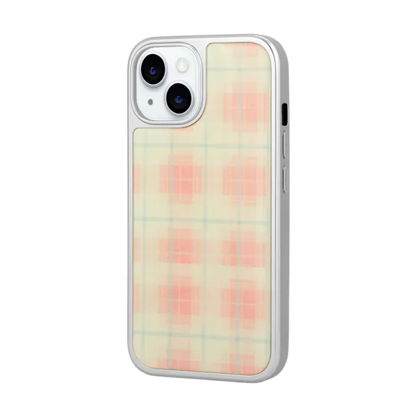 Back_Cover_Retro_Plaid_Iphone_15_Phone_Case