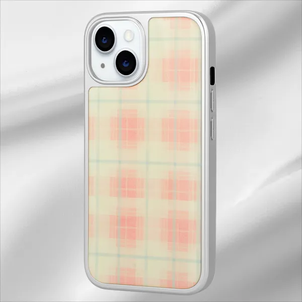 Back_Cover_Retro_Plaid_Iphone_15_Phone_Case