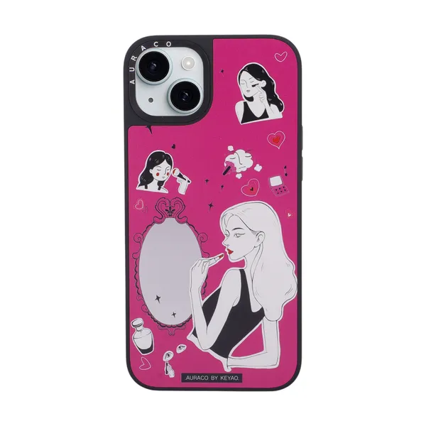 Back_Cover_Makeup_Girl_Iphone_15_Plus_Phone_Case