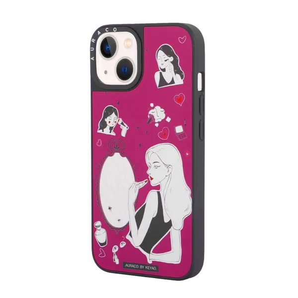 Back_Cover_Makeup_Girl_Iphone_13/14_Phone_Case