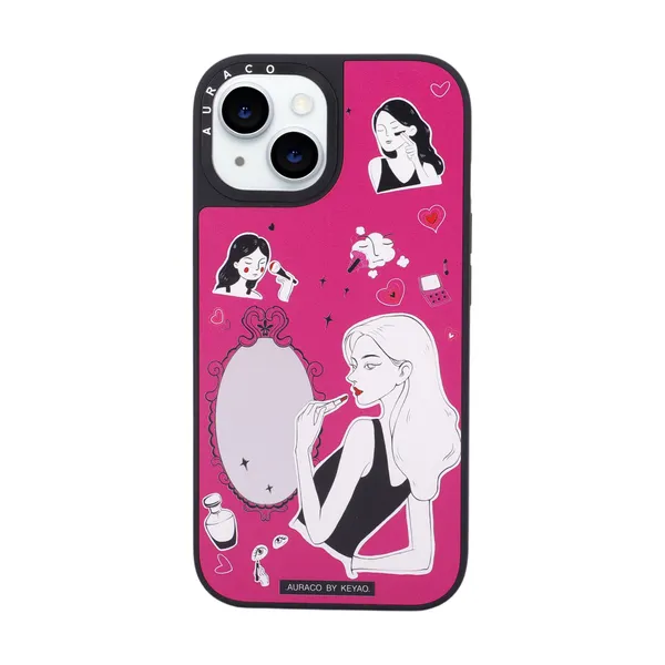 Back_Cover_Makeup_Girl_Iphone_15_Phone_Case