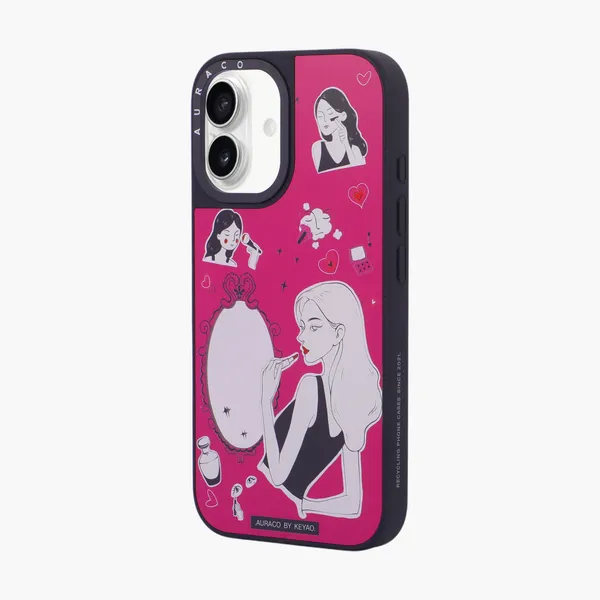 Back_Cover_Makeup_Girl_Iphone_16_Phone_Case
