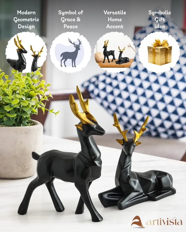 Black_Resin_Deer_Geometric