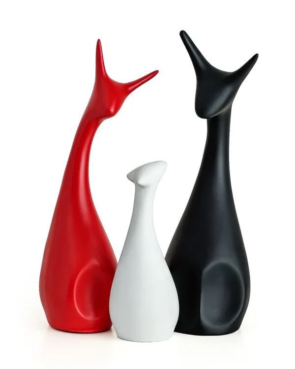 Ceramic_Deer_Family_Showpiece_Multicolor