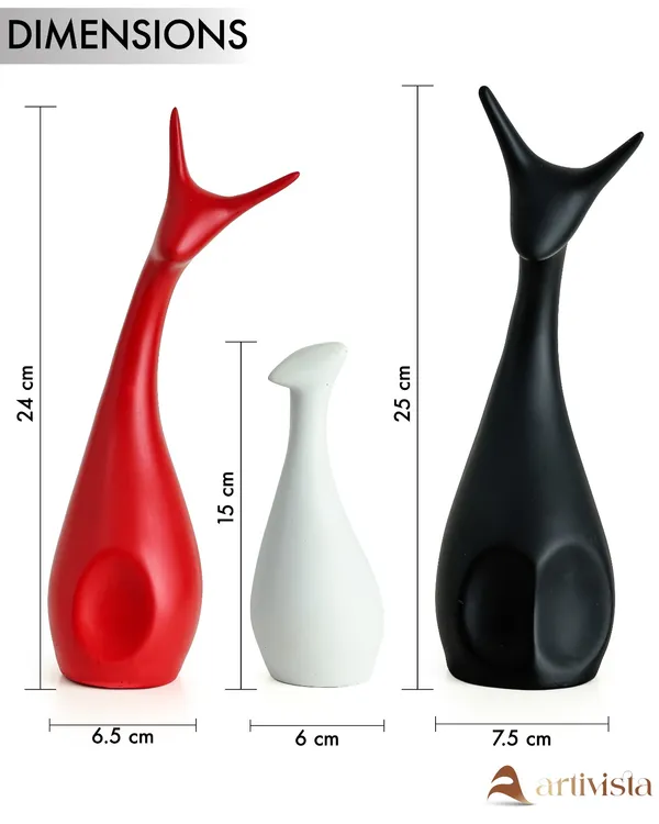 Ceramic_Deer_Family_Showpiece_Multicolor