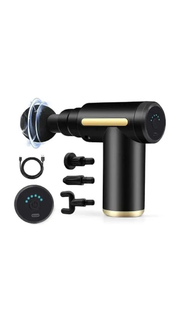 New_Portable_Mini_Massage_Gun_Deep_Tissue_6_Speeds_Handheld_Muscle_Corded_Electric_Massager_with_4_Massage_Heads_1800mAh_Battery_Type-C_Charging_(Multi)