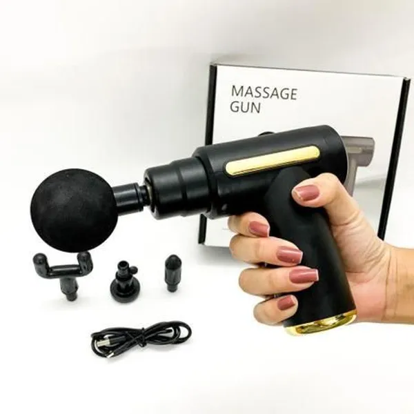 New_Portable_Mini_Massage_Gun_Deep_Tissue_6_Speeds_Handheld_Muscle_Corded_Electric_Massager_with_4_Massage_Heads_1800mAh_Battery_Type-C_Charging_(Multi)