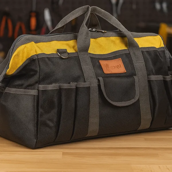 Exel_Yellow_Nylon_Large_Tool_Bag_(Duffle)