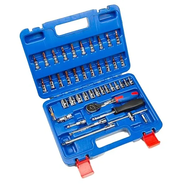 De_Neers_Socket_Set_1/4"_Sq._Drive_46pc