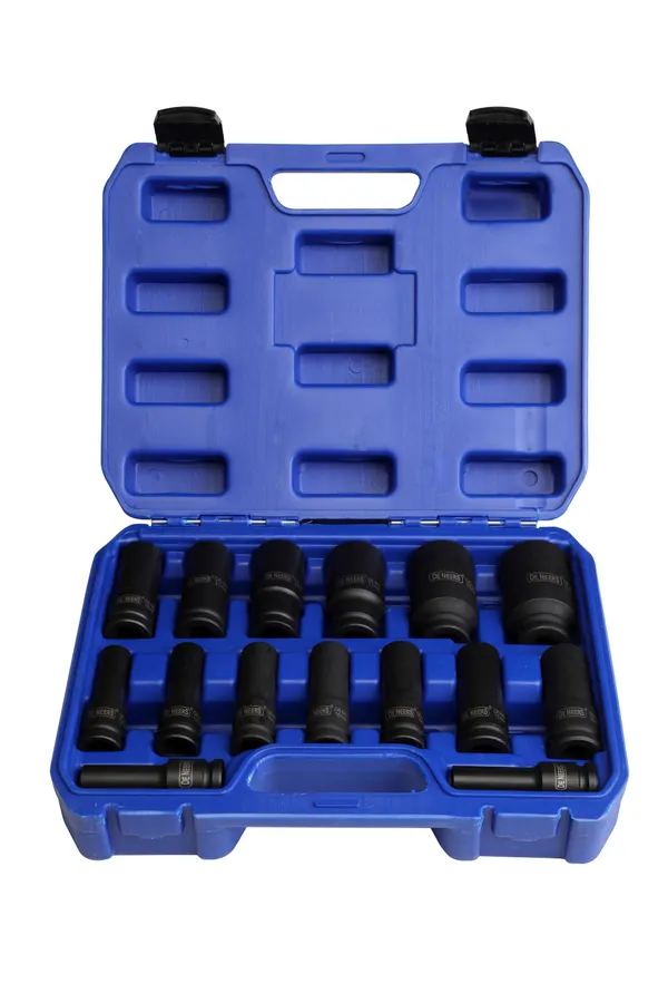 De_Neers_Deep_Impact_Socket_Set_15_pc_8-32