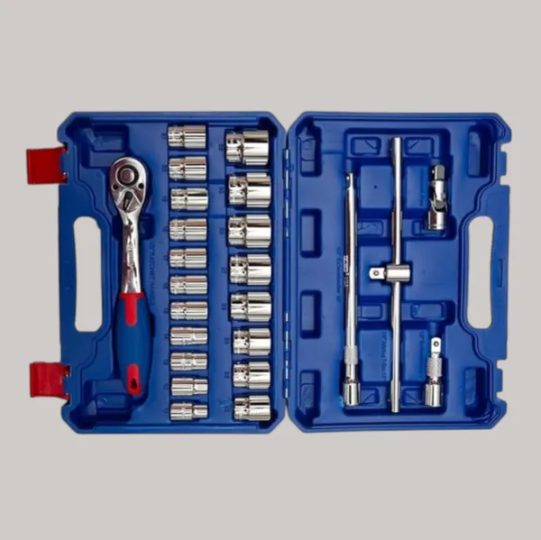 De_Neers_Socket_Set_1/2"_Sq._Drive_27_pc