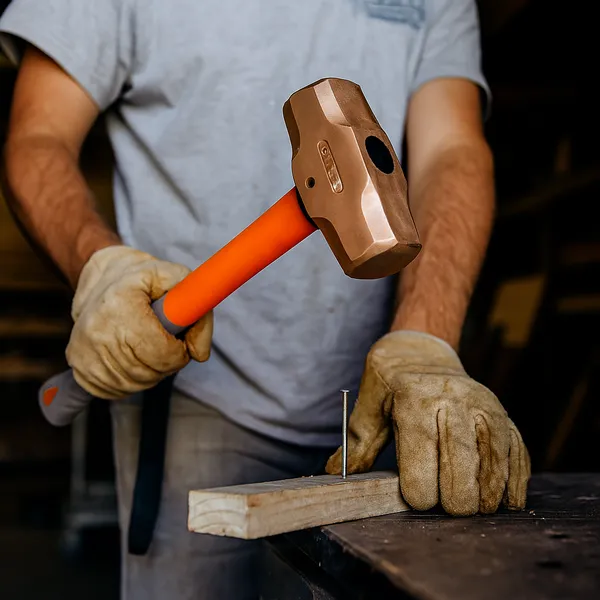 De_Neers_Copper_Hammer_with_Fibre_Glass_Hammer_1000_gms