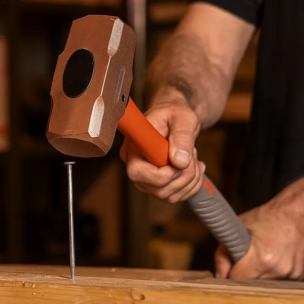 De_Neers_Copper_Hammer_with_Fibre_Glass_Hammer_1000_gms