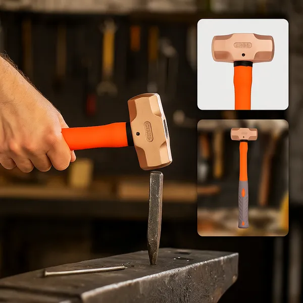 De_Neers_Copper_Hammer_with_Fibre_Glass_Hammer_1000_gms