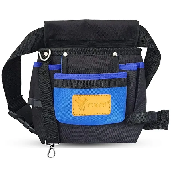 Exel_Black_&_Blue_Canvas_7_-Pocket_Tool_Pouch_With_Belt