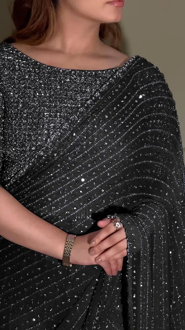 Black_Blush_Stardust_Elegance_Saree