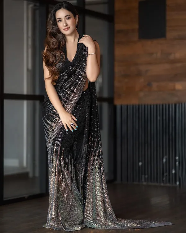 Black_Georgette_with_Sequence_Work_Saree