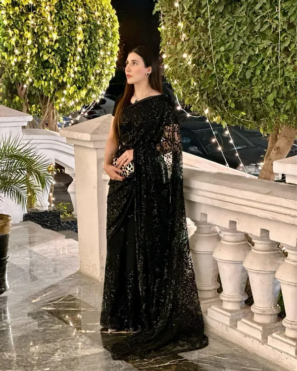 Most_Beautiful_Sequence_Black_Saree
