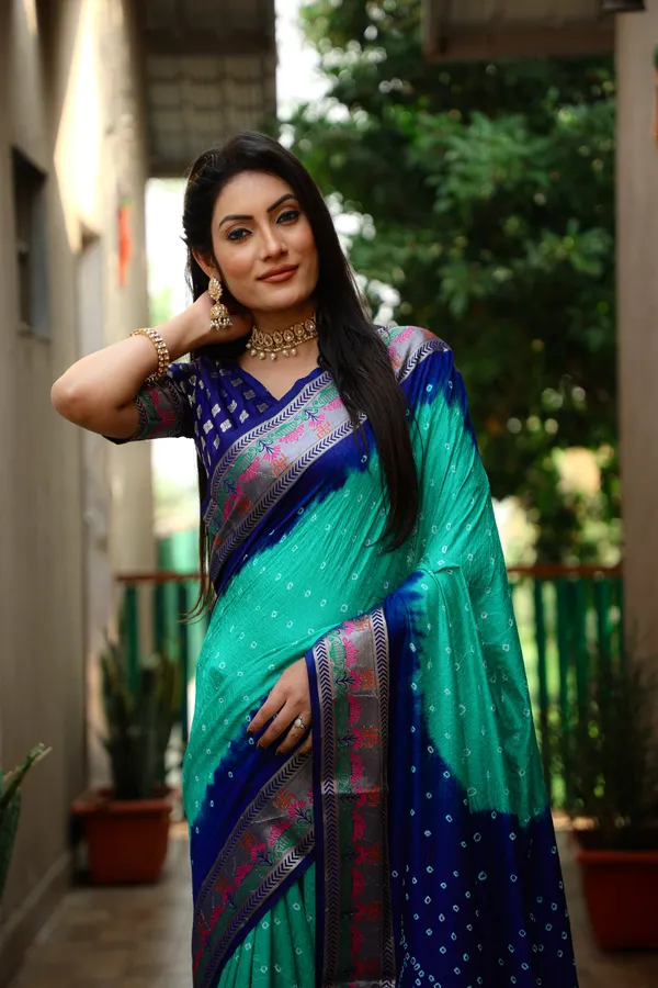 Original_Paithani_Bandhej_Pure_Bandhej_Silk_Saree