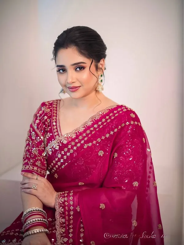 Princess_Pink_Designer_Soft_Space_Silk_Saree