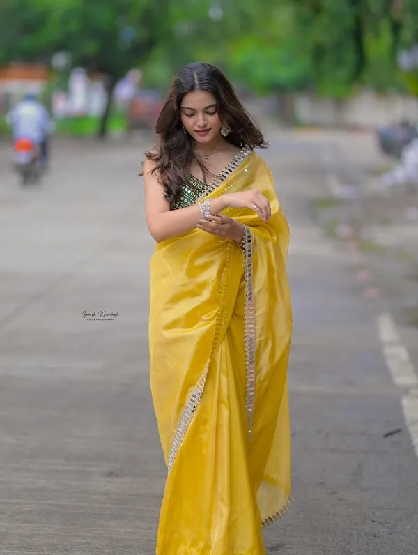 Pure_Fandi_Satin_Silk_Saree_with_Real_Mirror_Work_&_Embroidered_Blouse