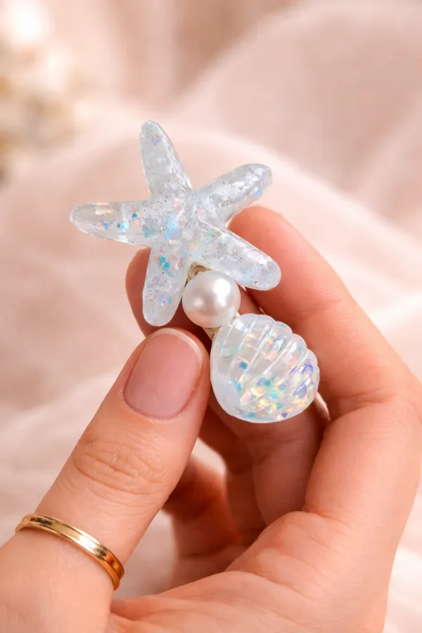Star_Design_Hair_Pin_For_Little_Girls_Single_Piece