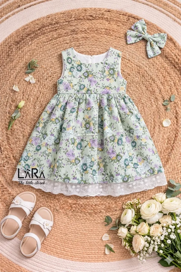 Green_Stylish_Cotton_Dress