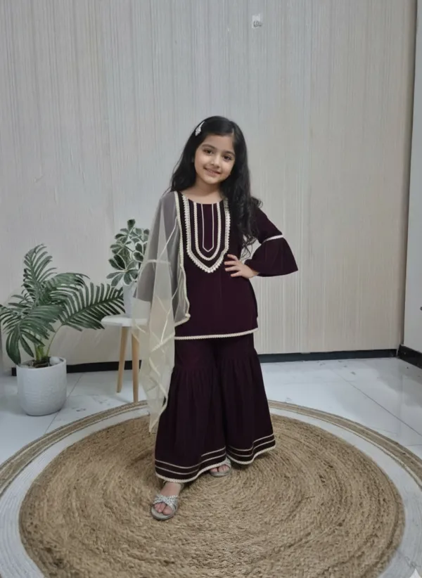 Velvet_Sharara_Suit_For_Little_Girls