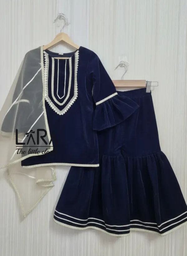 Velvet_Sharara_Suit_For_Little_Girls