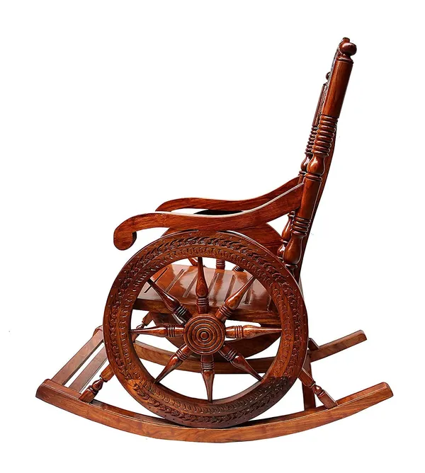 Wooden_Rocking_Chair_with_Arm_Rest_|_For_Home_Seating
