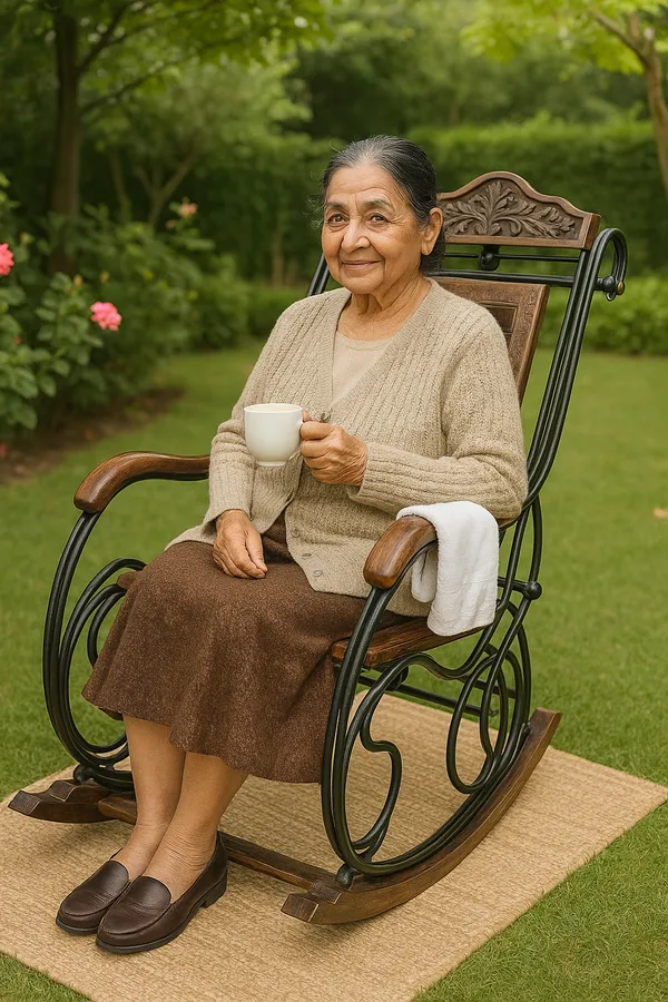 Wooden_&_Iron_Rocking_Chair_with_Arm_Rest_|_For_Home_Seating