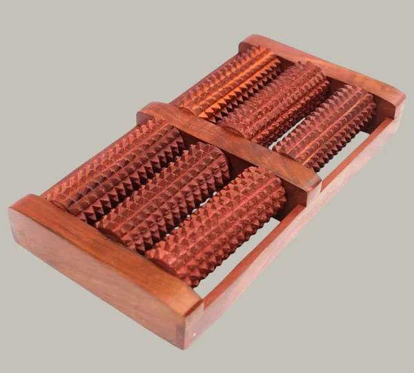 Wooden_Foot_Massager_|_6_Roller_Acupressure_For_Stress_Relief_
