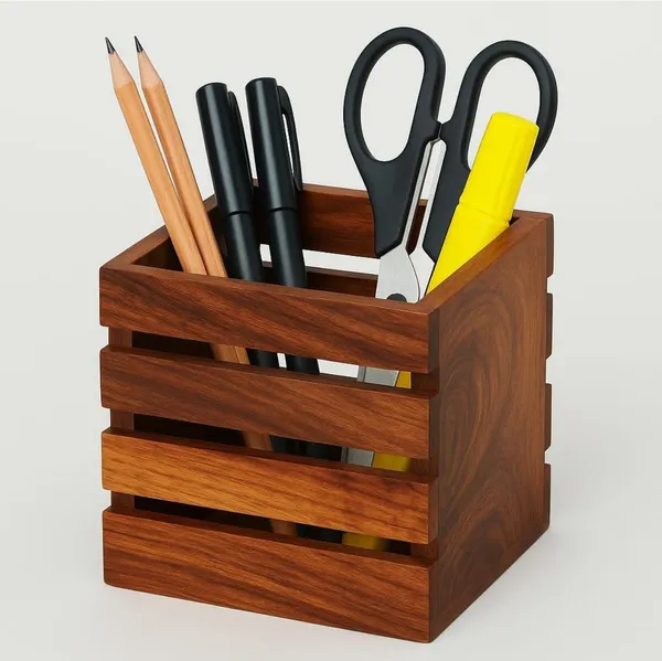 Premium_Sheesham_Wood_Pen_Holder_-_Pen_Jar_for_Office_Desk_&_Home