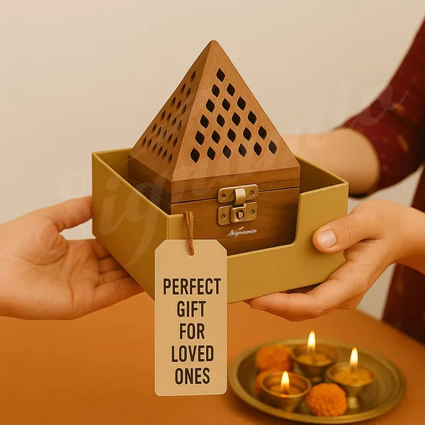2Pc._Wooden_Dhoop_Dani_/_Incense_Holder_with_Brass_Plate_–_Pooja_Use_(Loban_Dan)