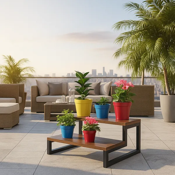 Premium_2-Tier_Planter_Stand_|_Metal_+_Wood_Balcony_Plant_Display_Rack
