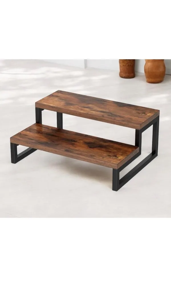 Premium_2-Tier_Planter_Stand_|_Metal_+_Wood_Balcony_Plant_Display_Rack