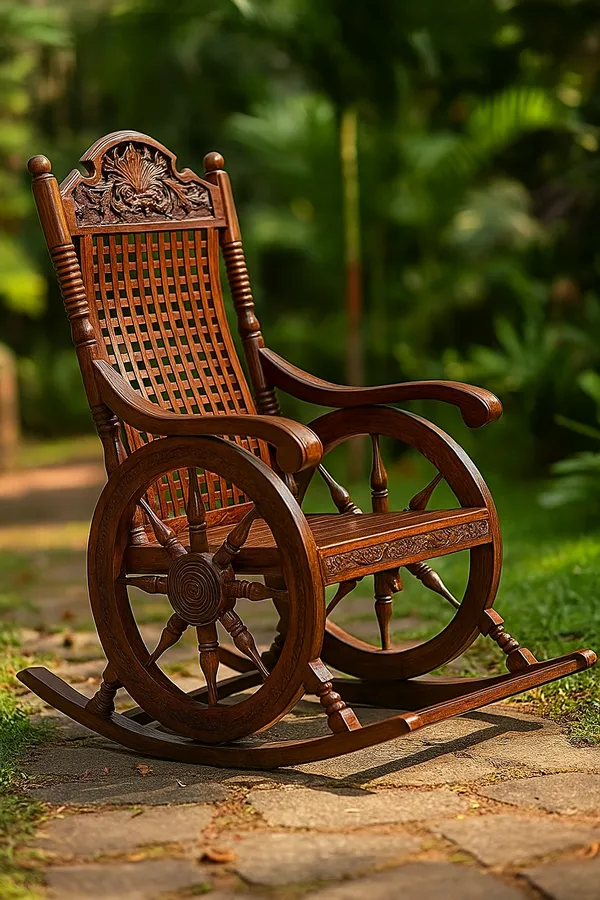 Wooden_Rocking_Chair_with_Arm_Rest_|_For_Home_Seating