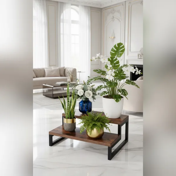 Premium_2-Tier_Planter_Stand_|_Metal_+_Wood_Balcony_Plant_Display_Rack