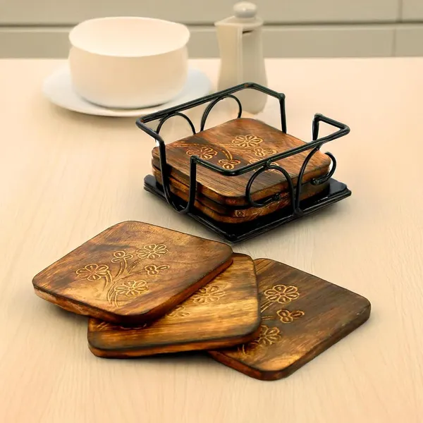 Pack_of_6_Wooden_&_Iron_Coasters_with_Holder_|_For_Tableware_Protection