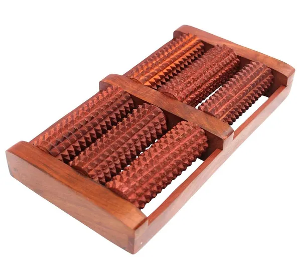 Wooden_Foot_Massager_|_6_Roller_Acupressure_For_Stress_Relief_