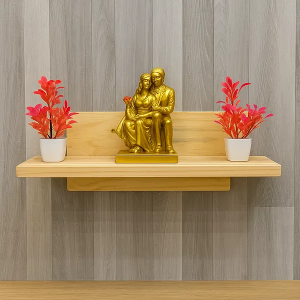 Wooden_Set_Top_Box_WiFi_stand_Wall_Mounted_Shelf