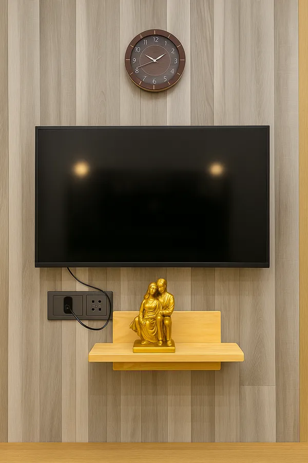 Wooden_Set_Top_Box_WiFi_stand_Wall_Mounted_Shelf