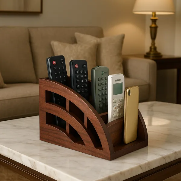 Brown_Wooden_Remote_Stand_Holder_For_Living_Rooms