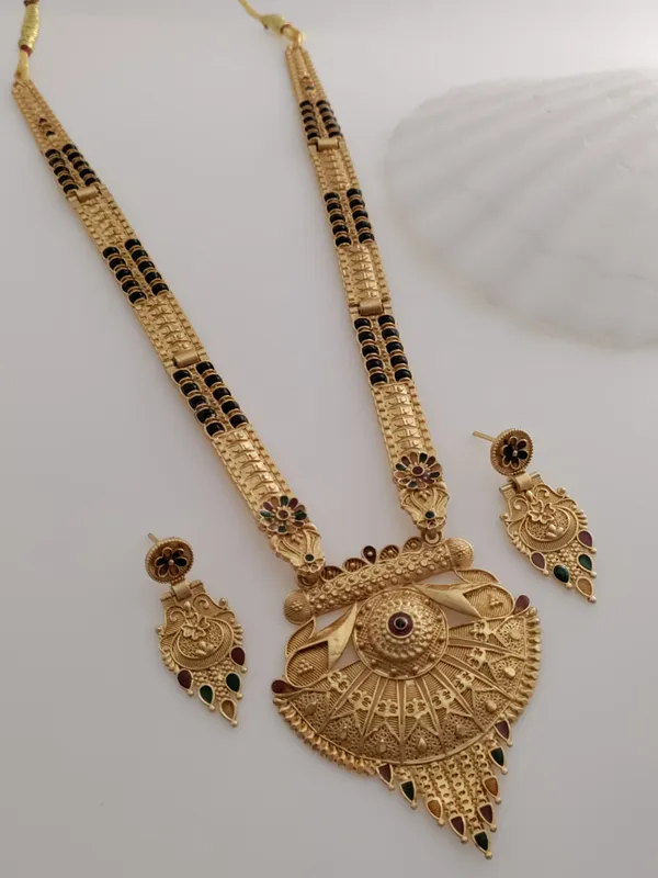 Gold-plated_Brass_Designer_Mangalsutra_For_Women