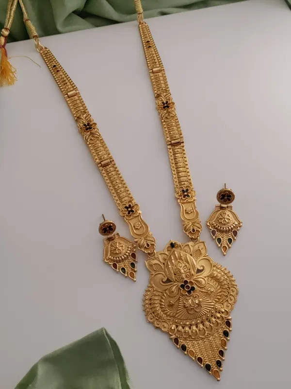 Gold_Brass_Ethnic_Meenakari_Earring_&_Necklace_Set_For_Women