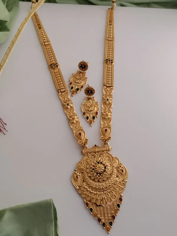 Gold_Brass_Ethnic_Meenakari_Earring_&_Necklace_Set_For_Women