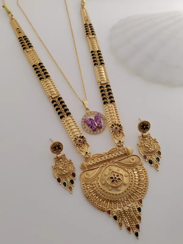 Gold_Brass_Ethnic_Meenakari_Earring_&_Necklace_Set_For_Women