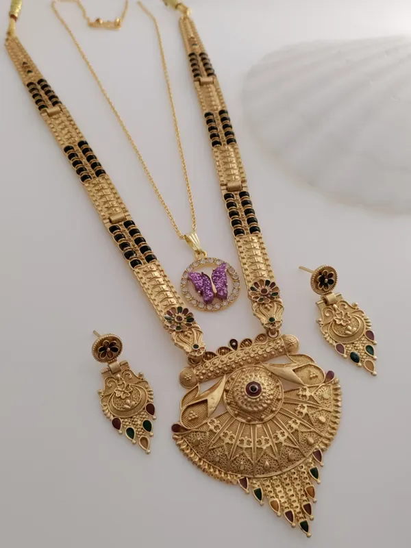 Gold_Brass_Ethnic_Meenakari_Earring_&_Necklace_Set_For_Women