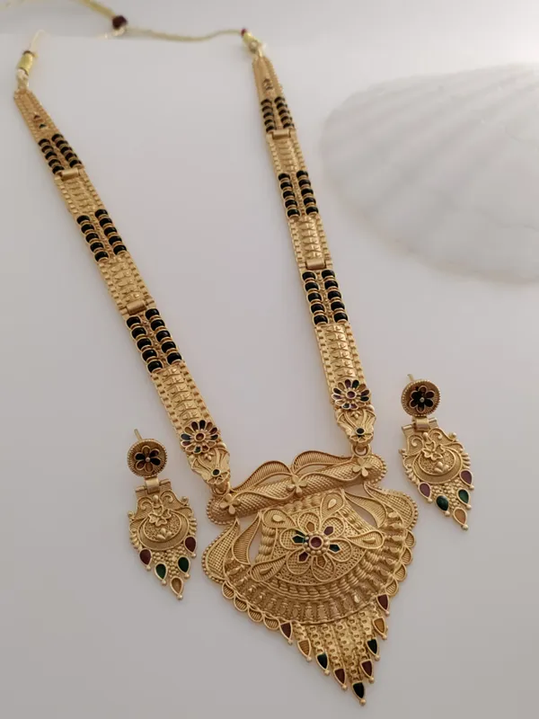 Gold-plated_Brass_Designer_Mangalsutra_For_Women