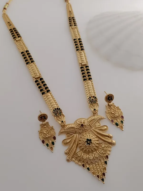 Gold-plated_Brass_Designer_Mangalsutra_For_Women